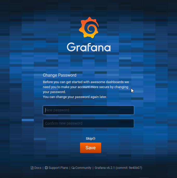 Grafana6 installer