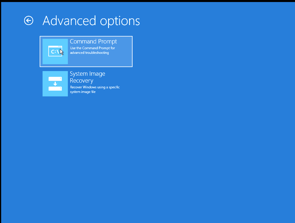 Select Command Prompt