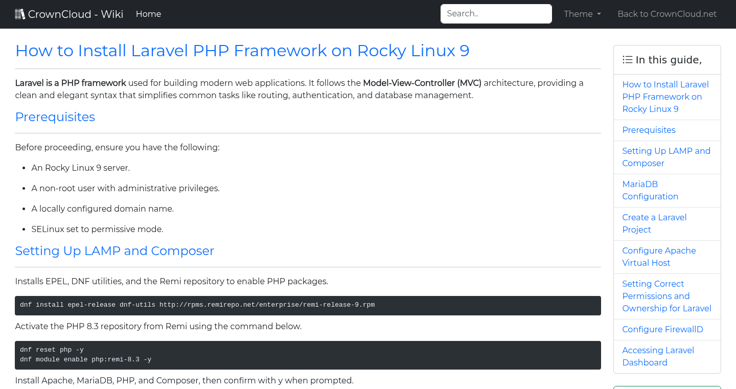 install php 5.4 on rocky linux 9