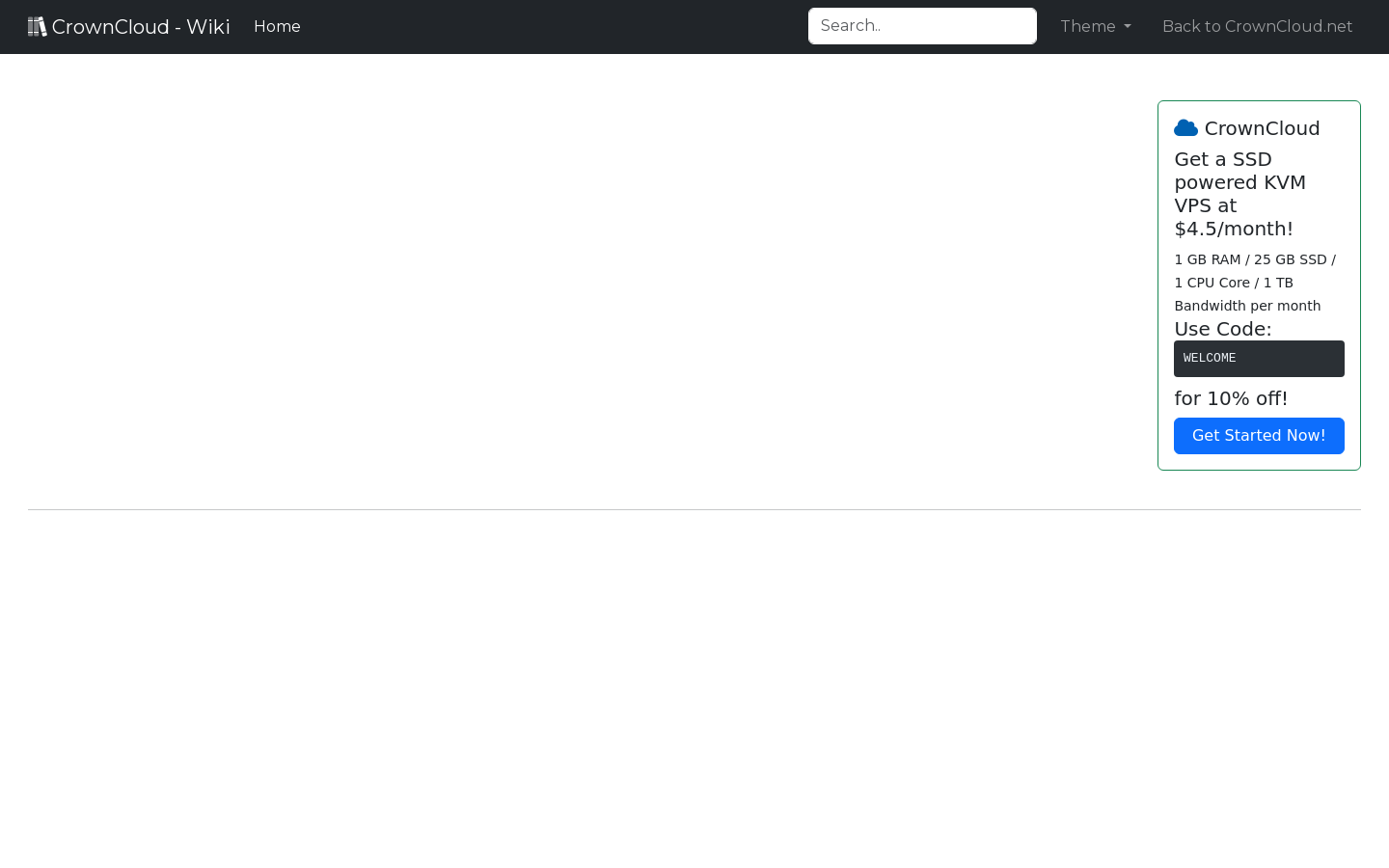 CrownCloud Wiki How To Install Nextcloud Using Snap On Ubuntu 24 04