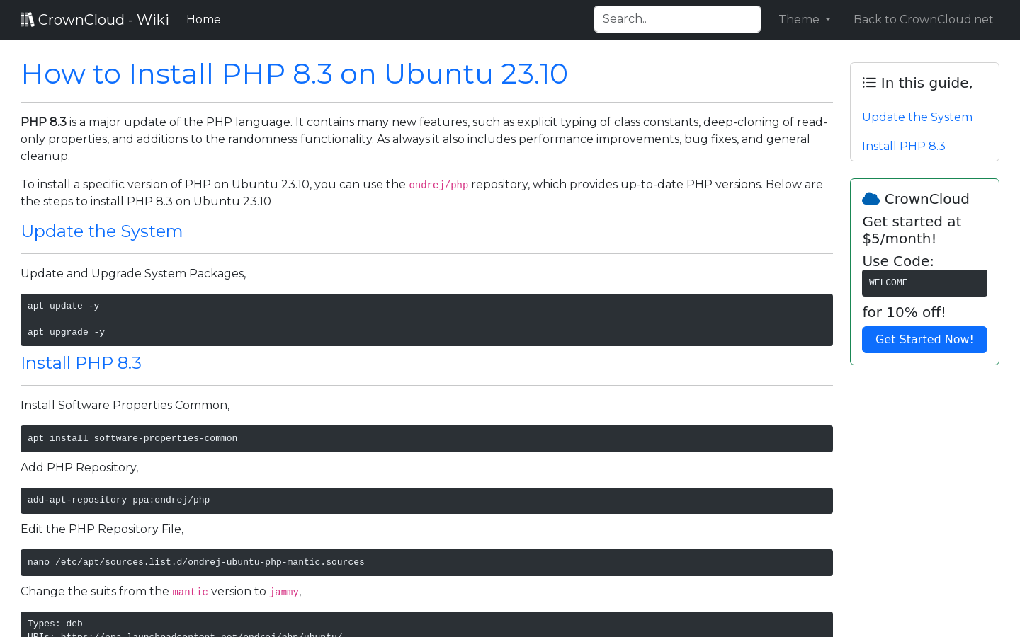 instalar php 8.3 en ubuntu 24.04