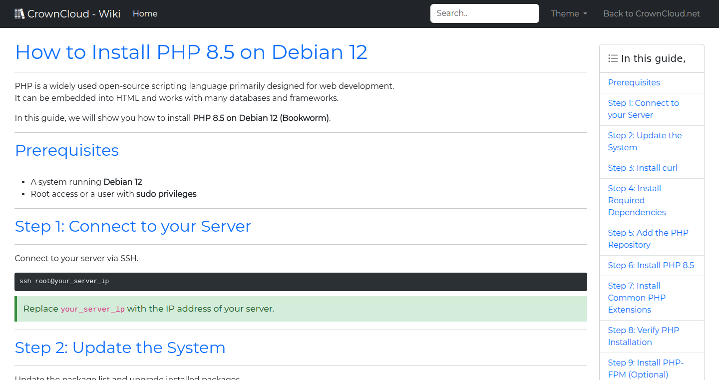 How To Install PHP 8 5 On Debian 12