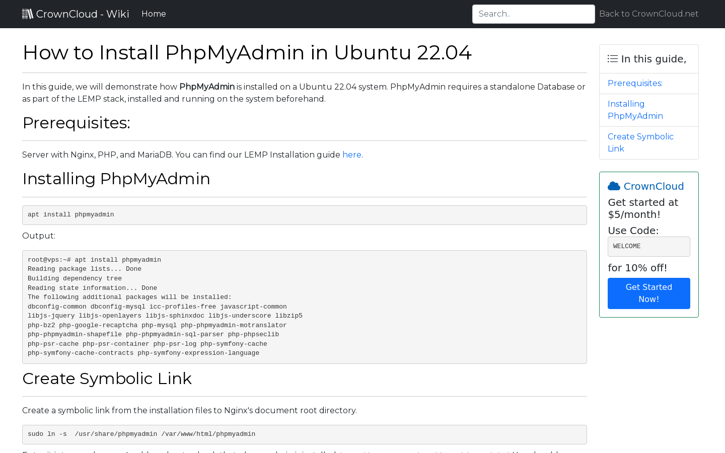 crowncloud-wiki-how-to-install-phpmyadmin-in-ubuntu-22-04