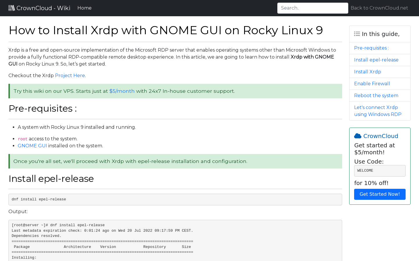 crowncloud-wiki-how-to-install-xrdp-with-gnome-gui-on-rocky-linux-9