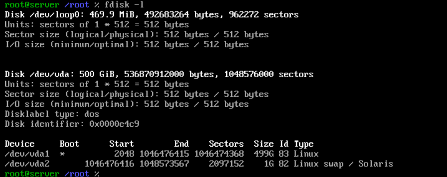 fdisk 